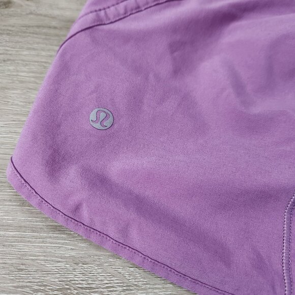 Lululemon Lavender Pink Track That MR Short 5" Lined Short Womens Size 16 - Picture 3 of 16